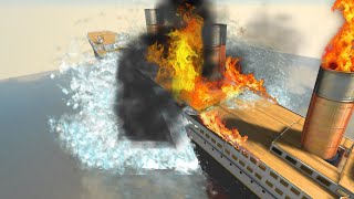 I BLEW UP THE TITANIC  Disassembly 3D [upl. by Halsey]