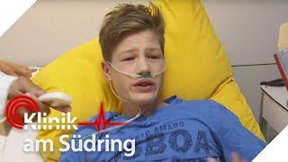 Was ist in Lukas Lunge dass er kaum noch Luft bekommt  Klinik am Südring  SAT1 TV [upl. by Einra]