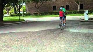 Trek T1000 tandem bike test ride [upl. by Aleb]