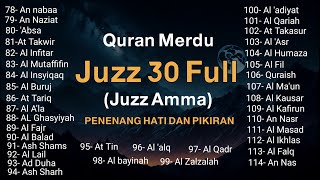 Murotal Al Quran Juz 30 Juz Amma Merdu By Alaa Aqel [upl. by Ellegna313]