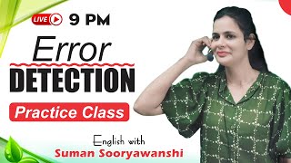 Error Detection  Best Tricks  Spotting Errors  Suman Sooryawanshi Maam  Ocean Gurukuls [upl. by Alecia528]