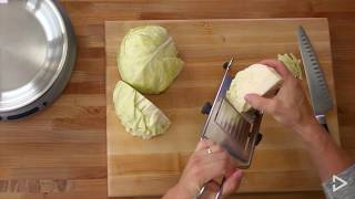 How to Prep a Cabbage Chiffonade [upl. by Casady10]