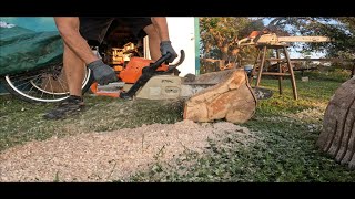 Stihl 029 Super Chainsaw Assembly Part 2 [upl. by Namolos]