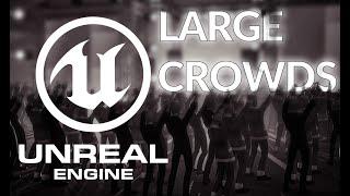 Make MASSIVE procedural crowds in UE5  UE5 Procedural Content Generator Tutorial PCG [upl. by Bergerac]