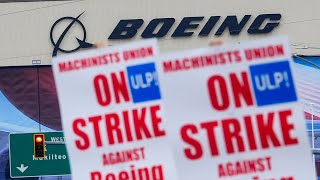 BoeingMitarbeiter stimmen gegen Vertragsangebot [upl. by Nimajnab989]