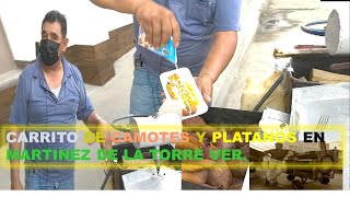 ¿SABES COMO SE PREPARAN LOS DELICIOSOS CAMOTES Y PLATANOS ASADOS AQUI TE LO MOSTRAMOS [upl. by Nitza]