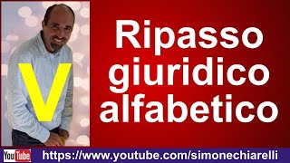 Simone Chiarelli in ripasso giuridico alfabetico V [upl. by Daberath]