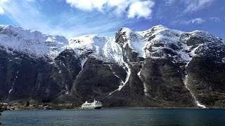 Eidfjord Norway on The Braemar Cruise Ship [upl. by Ailelc]