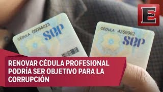 Pros y contras de la renovación obligatoria de la cédula profesional [upl. by Heurlin]