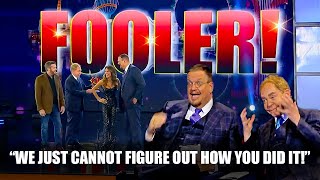 Bryan Saint fools Penn amp Teller AGAIN with a green folder and a Rubik’s cube Penn amp Teller Fool Us [upl. by Attenal]