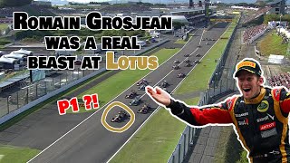 Everyone forgot Romain Grosjean was a BEAST at Lotus [upl. by Jochebed731]