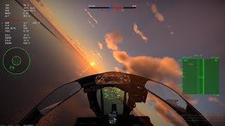 Warthunder Sim Dogfights F4EJ Kai Phantom II [upl. by Falo]