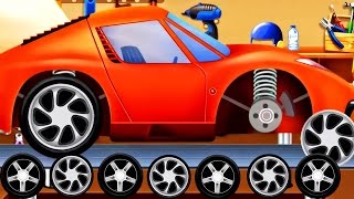 Kids Garage Wheels  Car Driving [upl. by Oric938]