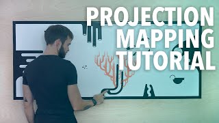 Projection Mapping Tutorial  Build An Interactive Projection Mapping Installation With MadMapper [upl. by Toback]