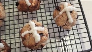 Quick Easy Healthy amp Clean Hot Cross Bun Recipe [upl. by Amolap]