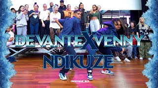 Major League x Focalistic NdikUze  Devante x Venny Amapiano Choreography [upl. by Aelsel142]