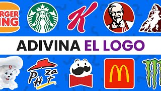 Adivina el Logotipo 🤔🍟  Especial Comidas y Bebidas  Test de 50 Marcas ✅ [upl. by Erlene]