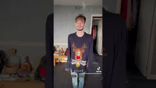 Boyfriend tries on my Christmas jumpers [upl. by Slaby]