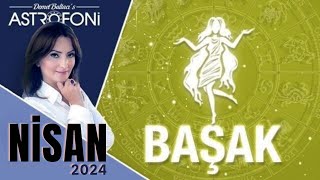 Başak Burcu Nisan 2024 Aylık Burç Yorumları Astrolog Demet Baltacı ile Astroloji haber burçlar [upl. by Earissed]