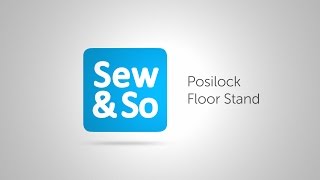 Posilock Floor Stand for Cross Stitch and Embroidery [upl. by Anneres]