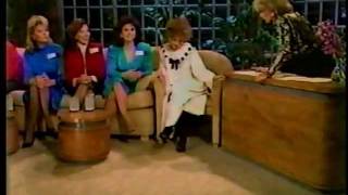 quotDesigning Womenquot cast on Joan Rivers Show in 1986 [upl. by Mahsih]