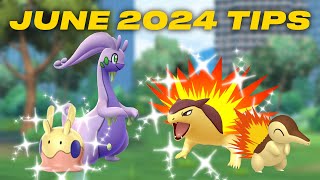 June Community Day Tips amp Tricks Goomy amp Cyndaquil [upl. by Illene]