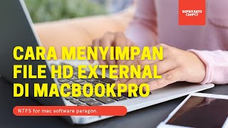 CARA AKSES HARDISK NTFS SUPAYA BISA MENULIS DAN MENGHAPUS DI MACBOOK PRO M1 NTFS FOR MAC [upl. by Seaman543]