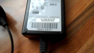 OEM ORIGINAL HP AC POWER ADAPTER 09572231 32V 375MA 16V 500MA C4480 PRINTER [upl. by Flosser703]