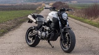 2009 YAMAHA MT03  TEST REVIEW [upl. by Moguel]