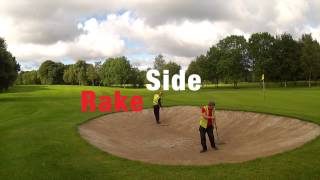 How to rake a bunker in style [upl. by Gaven501]