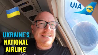 UKRAINES NATIONAL AIRLINE Ukraine International Airlines Review 🇺🇦 [upl. by Gaye]