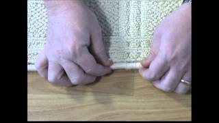 Instabind Carpet Binding Instructions  Regular Binding [upl. by Annaigroeg]