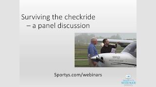 Surviving the Checkride – a panel discussion with DPEs [upl. by Boulanger2]