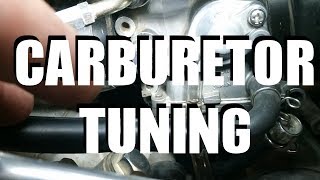 How to Tune Yamaha ATV Carburetor [upl. by Nowujalo]