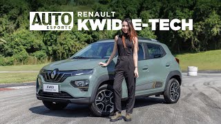 RENAULT KWID ETECH é o ELÉTRICO MAIS BARATO DO BRASIL que CUSTA O DOBRO da versão a combustão [upl. by Emerson]