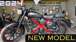 2024 New Royal Enfield classic 350 dark stealth black  2024 model [upl. by Yroggerg987]