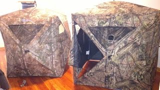 Ameristep Caretaker vs Element Ground Blind [upl. by Dlanod]