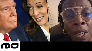 quotYOURE A DISGRACEquot Gina Yashere Reacts To Trump Vs Kamala [upl. by Fredette500]