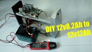 Upgrade UPS Battery 82Ah to 12Ah Inverter 12v to 230v [upl. by Egiap]