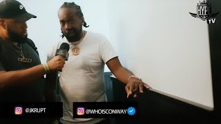 CONWAY THE MACHINE INTERVIEW [upl. by Airdnal]