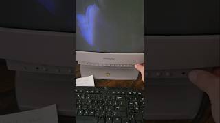 CRT Degaussing Sounds Amazing cathoderay pcgaming sonyvaio hewlettpackard [upl. by Haduj]