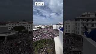 Thousands show solidarity with Gaza in Moroccan capital  palestine gaza [upl. by Mick]