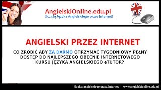 ANGIELSKI ONLINE ZA DARMO  Darmowa Nauka Angielskiego przez Internet [upl. by Seppala]