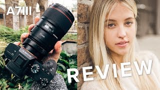 Real World Sony A7III Review with Canon Lenses [upl. by Ailad]