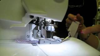 Shreveport Sewing Center LA  Serger Bias Binding Tutorial by Missy Billingsly [upl. by Cristen]