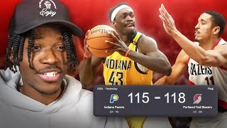 I Watched Pascal Siakam’s First Game As A Pacer… [upl. by Enitsugua856]