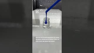 Molten glass reacting with cold water 💧😲 🎥 ‌errlofdabbingshire via ViralHog [upl. by Ahsineg48]