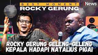 Rocky Gerung Gelenggeleng Kepala Debat dengan Natalius Pigai sang Menteri HAM Prabowo [upl. by Thomas215]