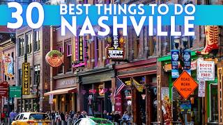 Best Things To Do in Nashville Tennessee 2024 4K [upl. by Dubois]