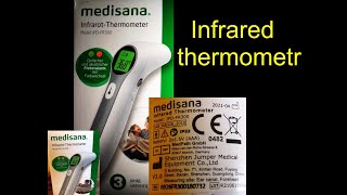 MEDISANA Infrared thermometer TM A67 ModelJPDFR300 [upl. by Mukerji]